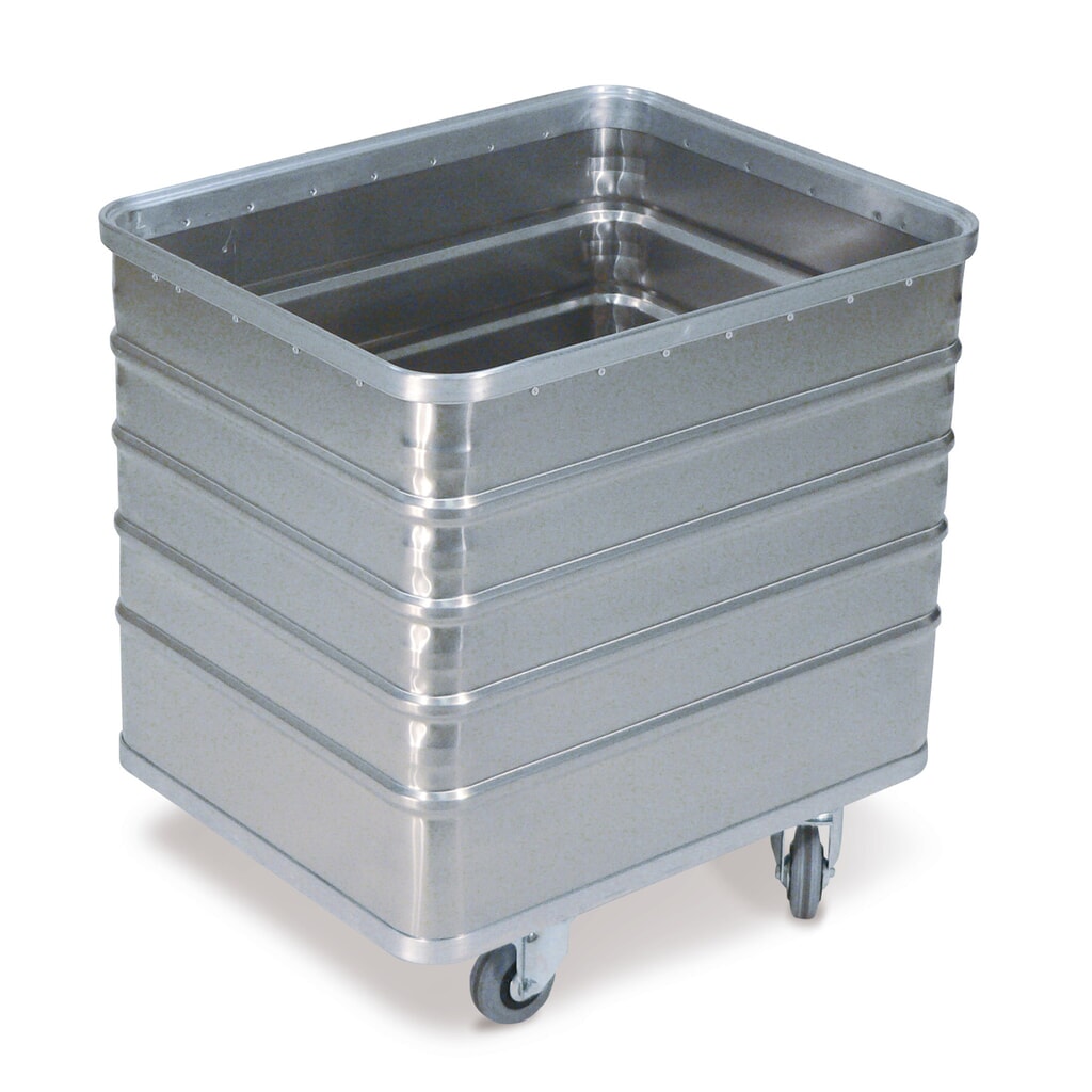 Aluminium bakwagen met volle wand, volume 229 liter Product afbeelding: Aluminium bakwagen met volle wand, volume 229 liter