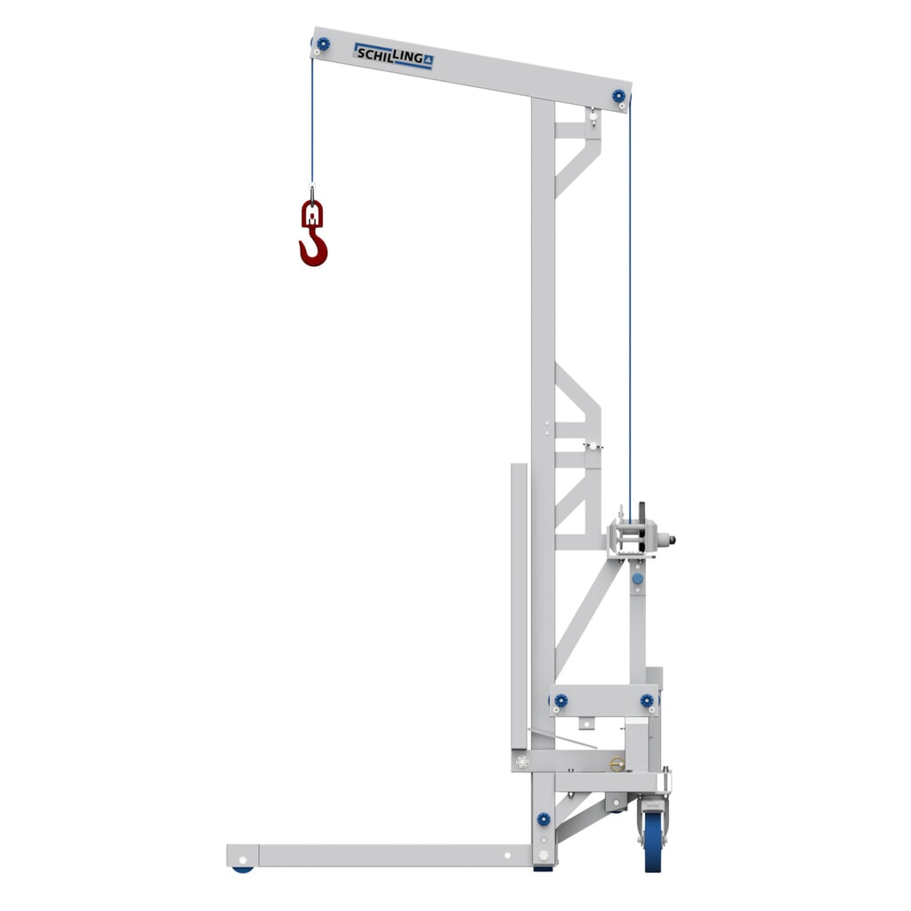 Aluminium multilift SCHILLING, draagvermogen 250 kg Productafbeelding nr. 5: Aluminium multilift SCHILLING, draagvermogen 250 kg