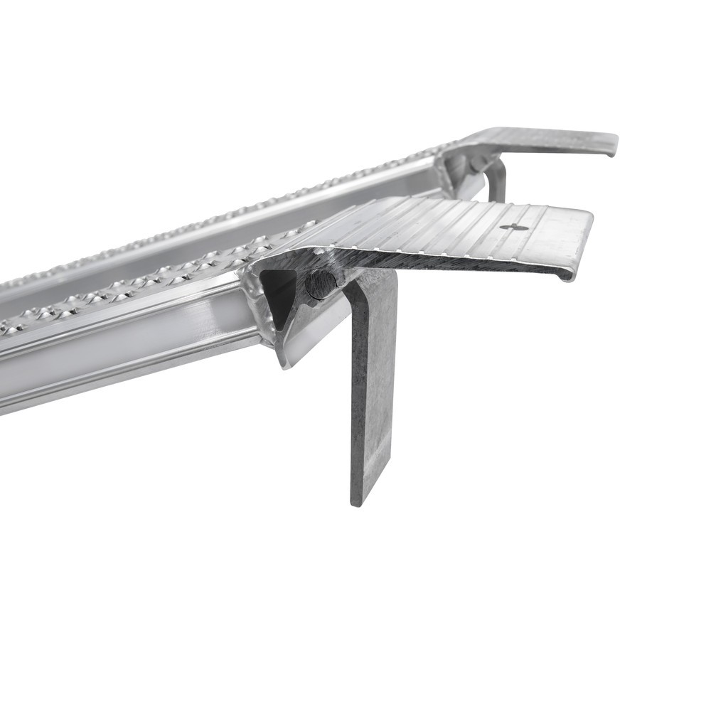 Productafbeelding nr. 3: Aluminium oprijplaat, slipvast, cap. 435 kg/stuk, bxl 200 x 1.500 mm