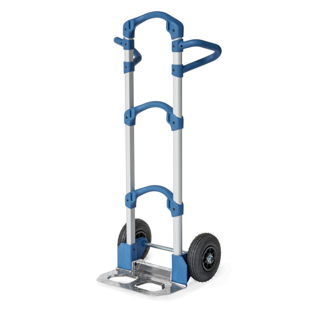 Product afbeelding: Aluminium steekwagen fetra® Wuppi, inklapbaar, draagvermogen 200 kg, schep bxd 425 x 165 mm