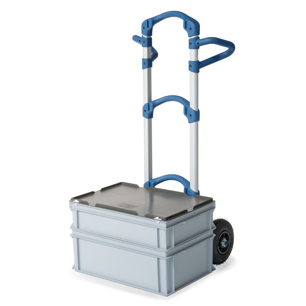 Productafbeelding nr. 3: Aluminium steekwagen fetra® Wuppi, inklapbaar, draagvermogen 200 kg, schep bxd 425 x 165 mm
