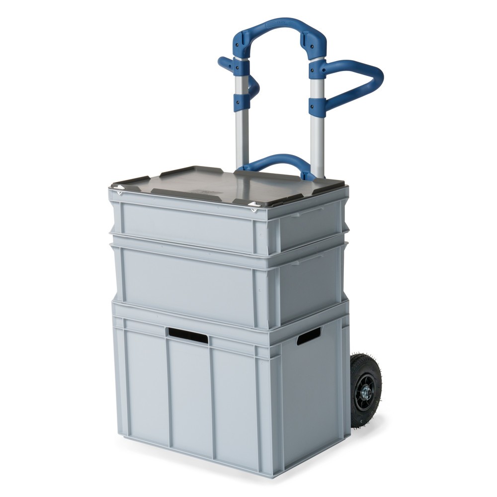 Productafbeelding nr. 5: Aluminium steekwagen fetra® Wuppi, inklapbaar, draagvermogen 200 kg, schep bxd 425 x 165 mm