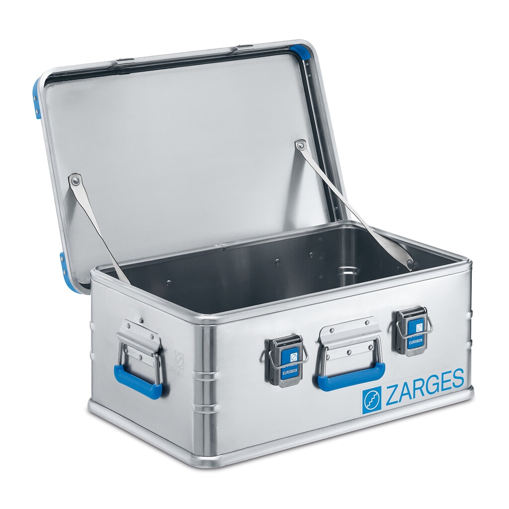 Alu-transportkist Eurobox ZARGES, 42 liter Product afbeelding: Alu-transportkist Eurobox ZARGES, 42 liter