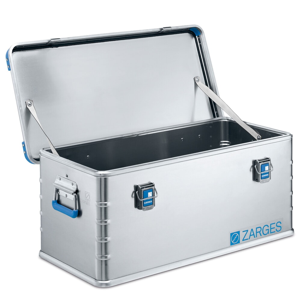 Alu-transportkist Eurobox ZARGES, 73 liter Product afbeelding: Alu-transportkist Eurobox ZARGES, 73 liter