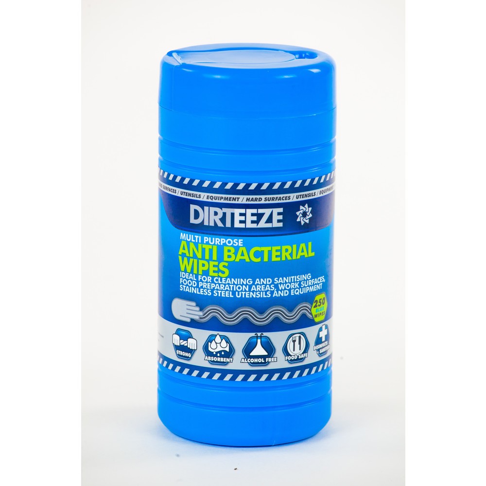 Product afbeelding: Antibacteriële doekjes, 8 dozen met 250 doekjes