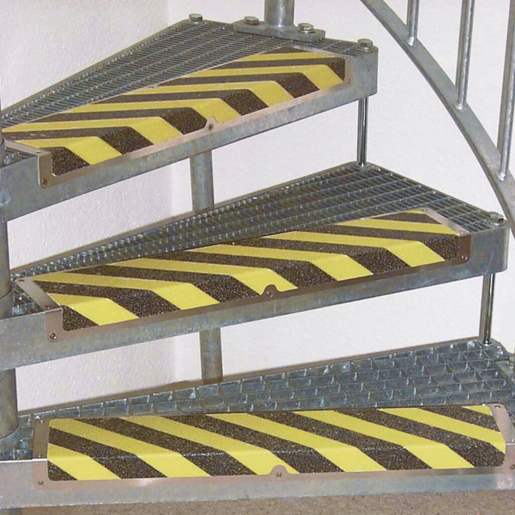Antislipplaat “Opgelet struikelgevaar”, lxb 635 x 120 mm Product afbeelding: Antislipplaat “Opgelet struikelgevaar”, lxb 635 x 120 mm
