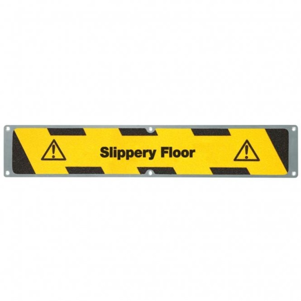 Product afbeelding: Antislipplaat "Slippery Floor", lxb 635 x 114 mm