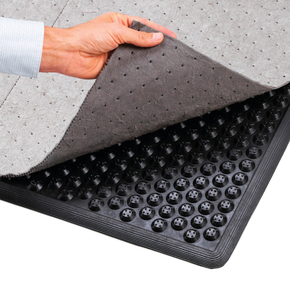 Productafbeelding nr. 2: Antivermoeidheidsmat met vlies, van nitrilrubber, b x d 870 x 1.570 mm