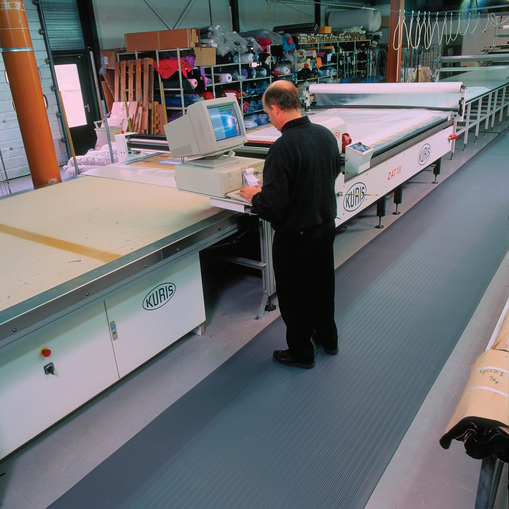Productafbeelding nr. 4: Antivermoeidheidsmat Premium, vinylschuim, b x d 600 x 910 mm, grijs