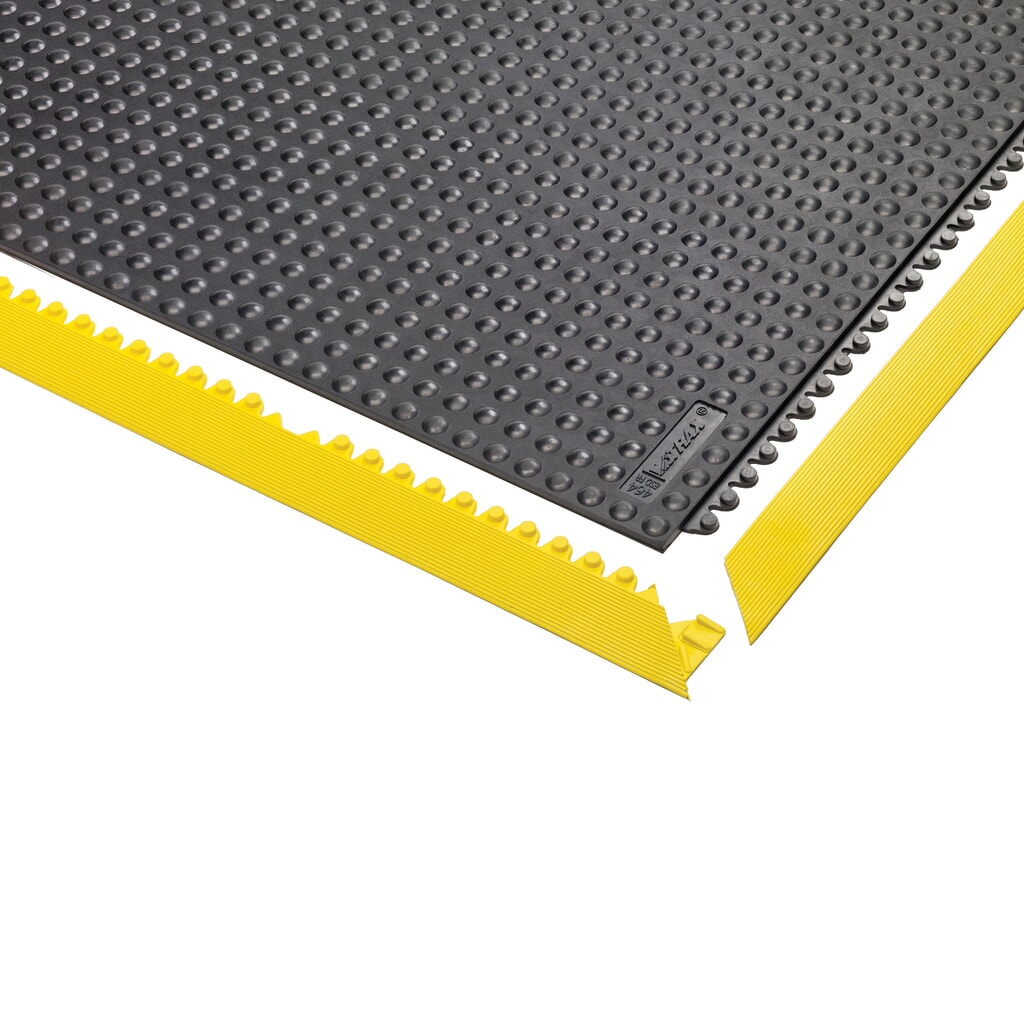 Antivermoeidheidsmat NoTrax SkywalkerHD™ ESD Nitrile, b x l 910 x 910 mm, zwart Product afbeelding: Antivermoeidheidsmat NoTrax SkywalkerHD™ ESD Nitrile, b x l 910 x 910 mm, zwart