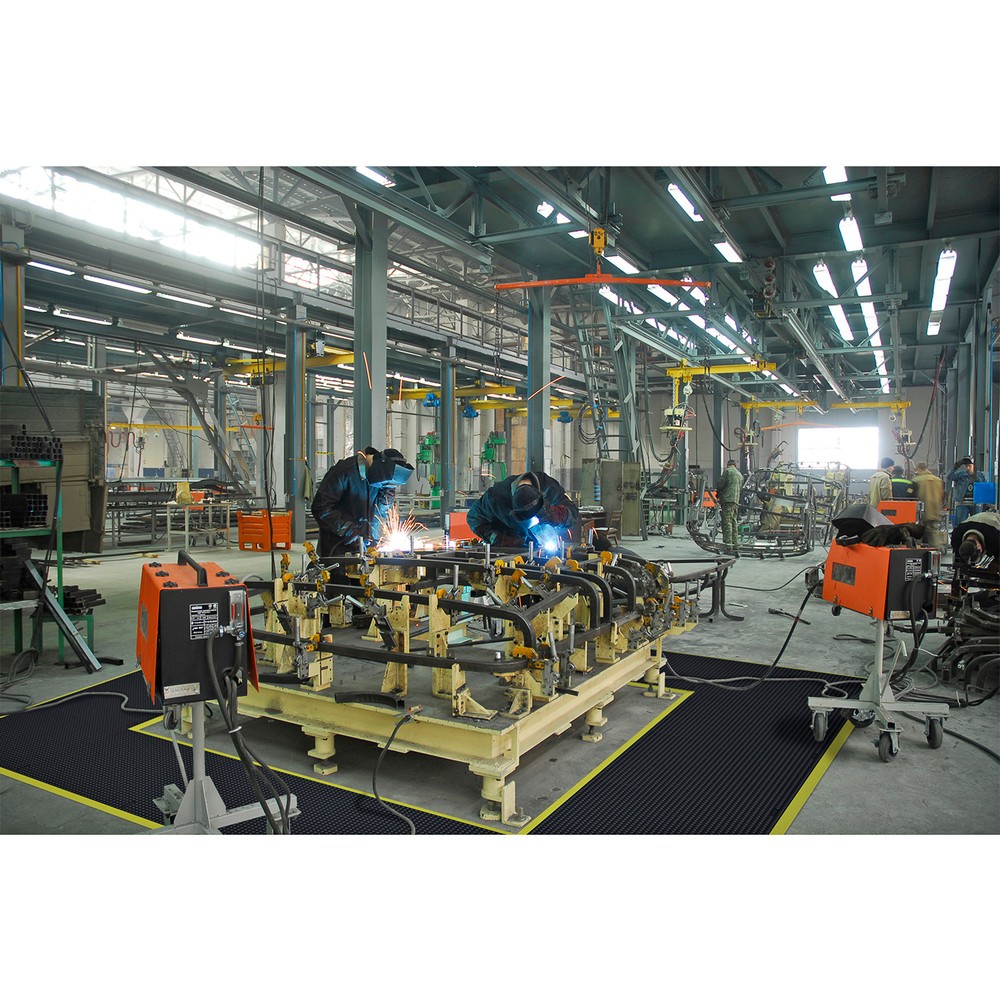 Productafbeelding nr. 2: Antivermoeidheidsmat NoTrax SkywalkerHD™ ESD Nitrile, b x l 910 x 910 mm, zwart