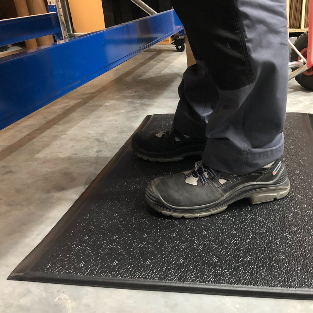 Productafbeelding nr. 4: Steinbock® Anti-Ermüdungsmatte ErgoSoft, texturiert, 2-lagig, BxL 600 x 1.500 mm, schwarz