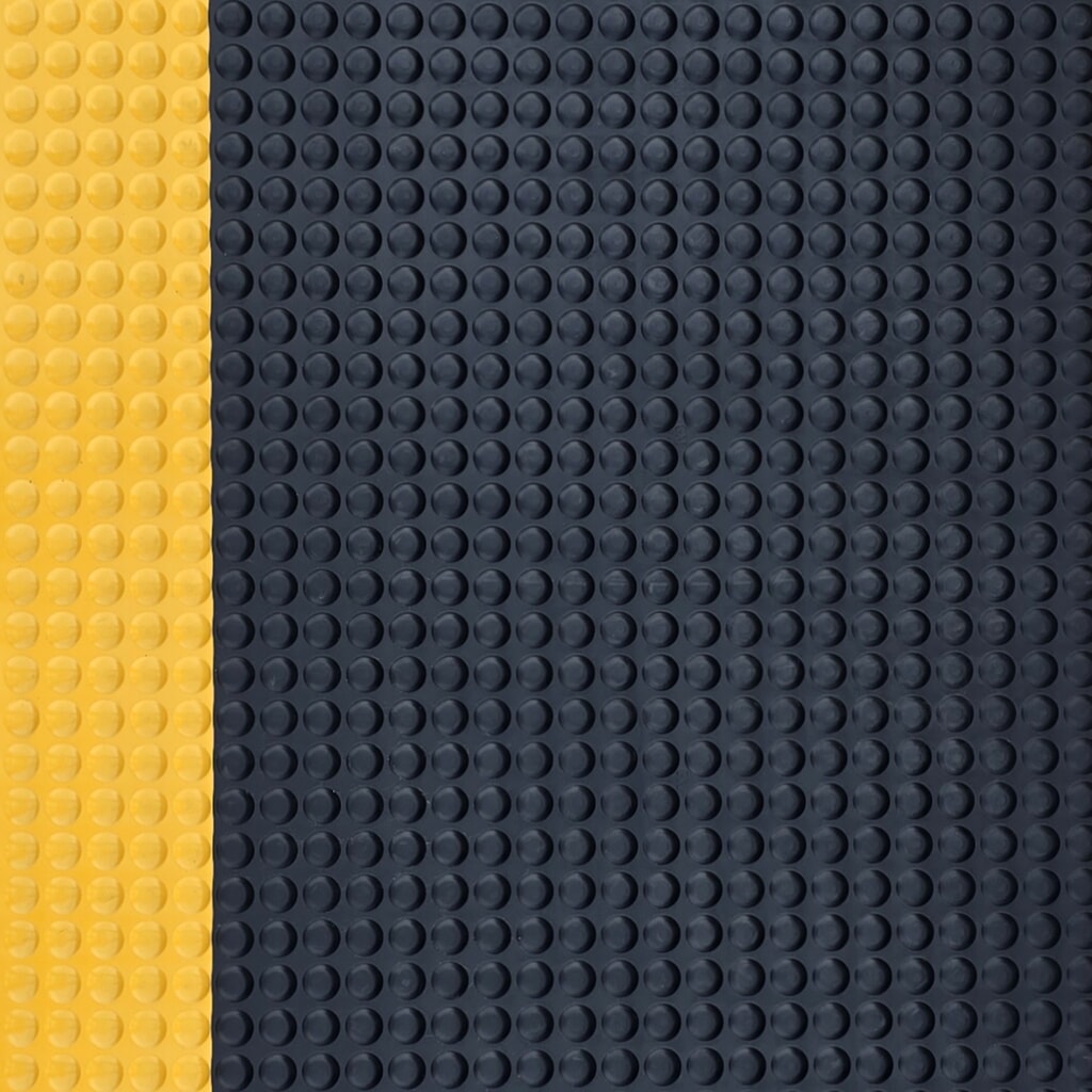 Antivermoeidheidsmat Steinbock® ErgoSoft Strong, halfkogel profiel, 2-laags, bxl 600 x 1.000 mm, zwart / geel Productafbeelding nr. 3: Antivermoeidheidsmat Steinbock® ErgoSoft Strong, halfkogel profiel, 2-laags, bxl 600 x 1.000 mm, zwart / geel