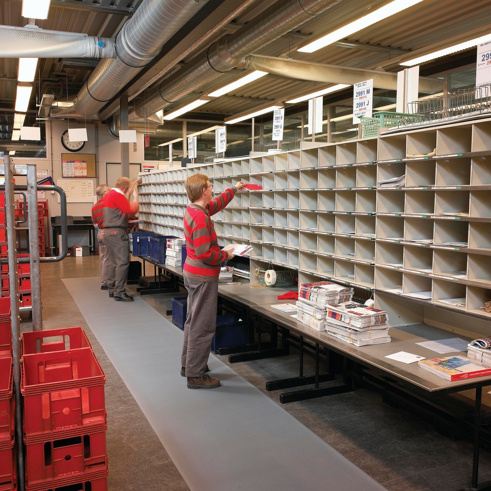 Productafbeelding nr. 2: Antivermoeidheidsmat, PVC/vinylschuim, gegroefd, str.m x 600 mm, grijs