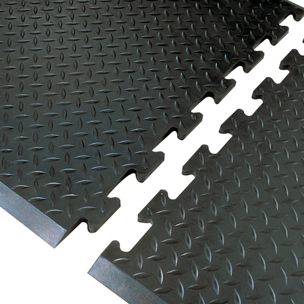 Productafbeelding nr. 3: Antivermoeidheidsmatsysteem, eindstuk, 3-zijdige rand, bxd 710 x 790 mm