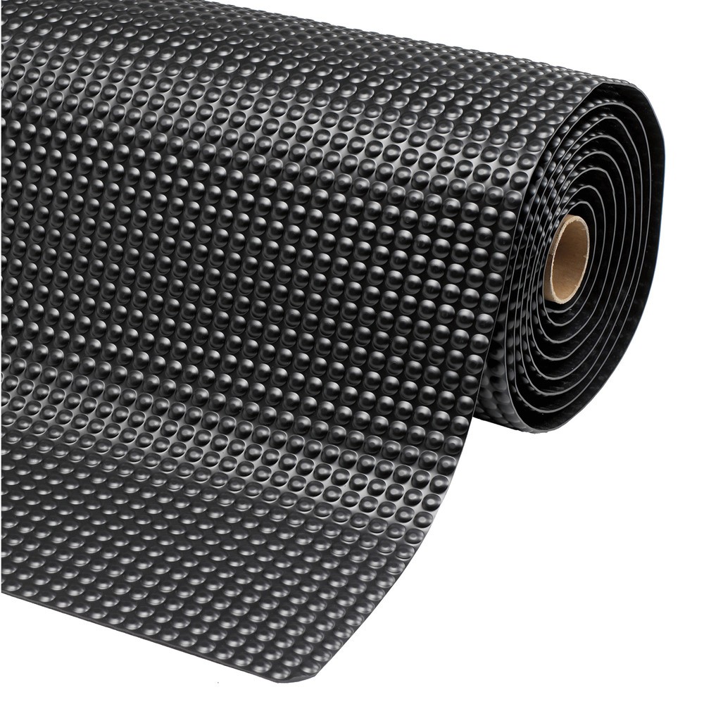 Productafbeelding nr. 2: Antivermoeidheidsmat van PVC, rug van microcelvinyl, str.m x 910 mm, zwart
