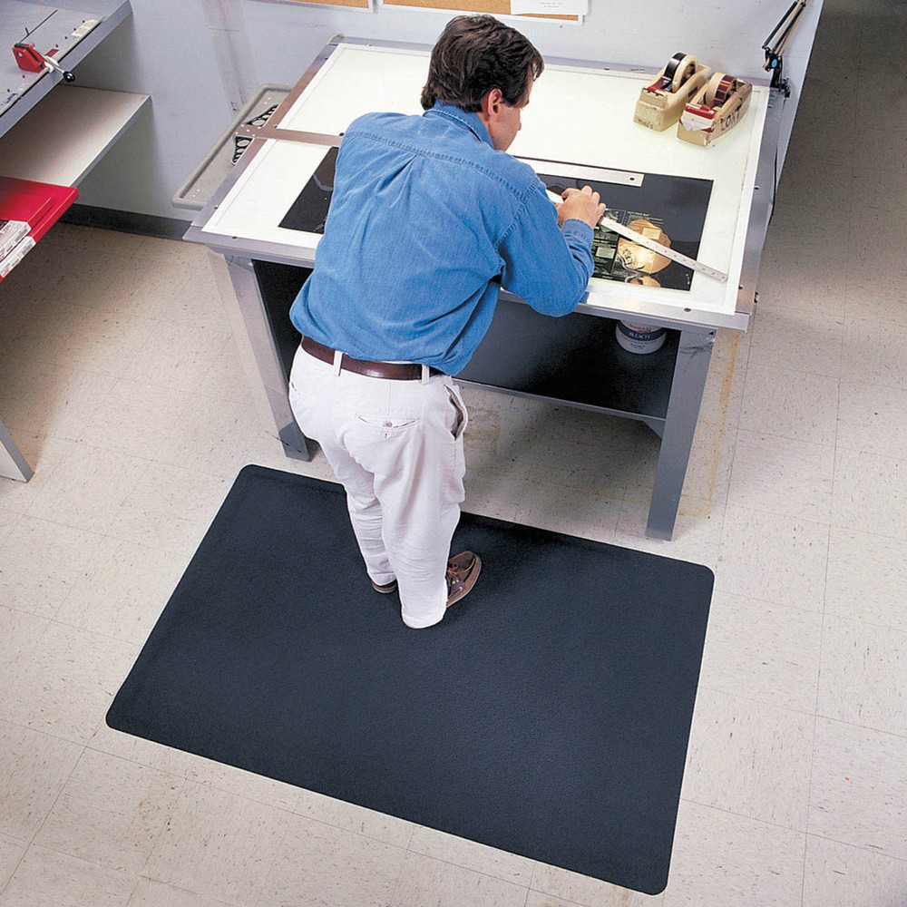 Productafbeelding nr. 5: Antivermoeidheidsmat, rubberoppervlak, vinylrug, bxd 610 x 910 mm