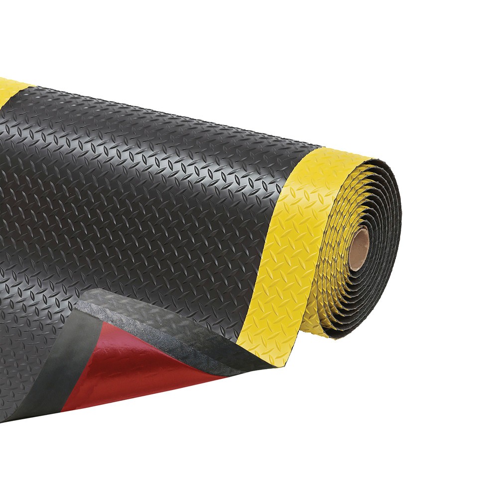 Productafbeelding nr. 3: Antivermoeidheidsmat voor industrie en ambacht, str.m x 910 mm, zwart/geel