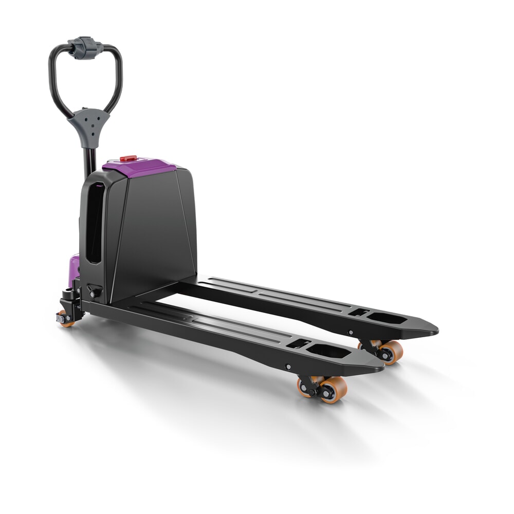 Productafbeelding nr. 6: AntOn door Jungheinrich elektrische palletwagen PTL 1.5 met steunwielen, extra breed voor speciale pallets, draagvermogen 1.500 kg, vorklengte 1.150 mm