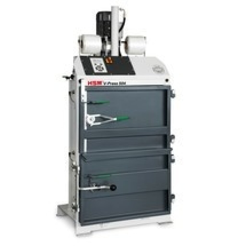 Apparatuurinstructie voor grote papiervernietigers en balenpersen van HSM® Product afbeelding: Apparatuurinstructie voor grote papiervernietigers en balenpersen van HSM®