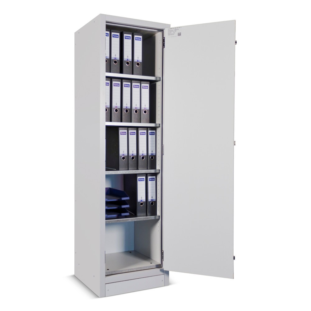Product afbeelding: Archief-/documentenkast, brandwerendheid 90 min., 1-vleugelig, 4 legborden