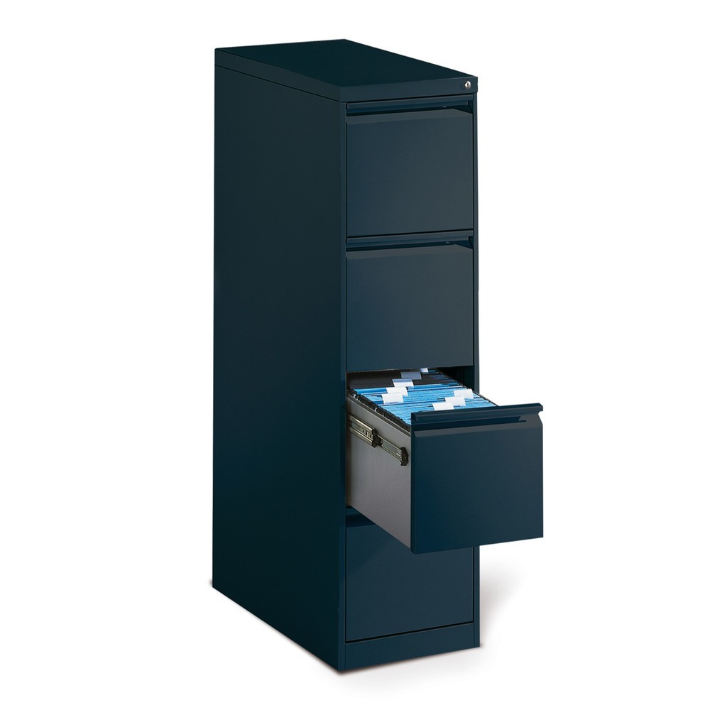 Product afbeelding: Archiefkast C+P Office, DIN A4 dwars, 1-baans, 4 laden, lichtgrijs