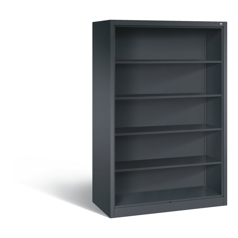 Productafbeelding nr. 1: Archiefstelling C+P serie 900, hxbxd 1.950 x 1.200 x 600 mm, zwartgrijs