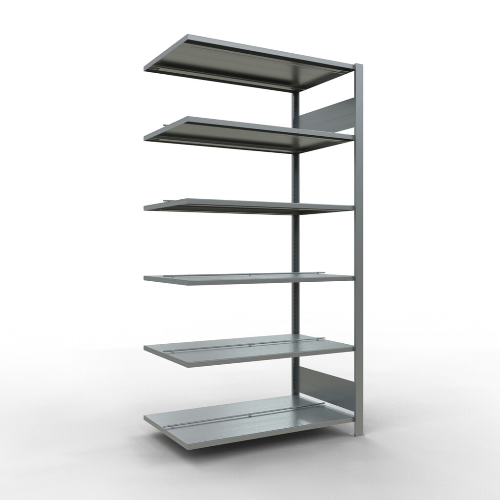 Product afbeelding: Archiefstelling SCHULTE AV, dubbelzijdig, met middenaanslagen, VL 150 kg, hxbxd 2.000 x 1.000 x 600 mm