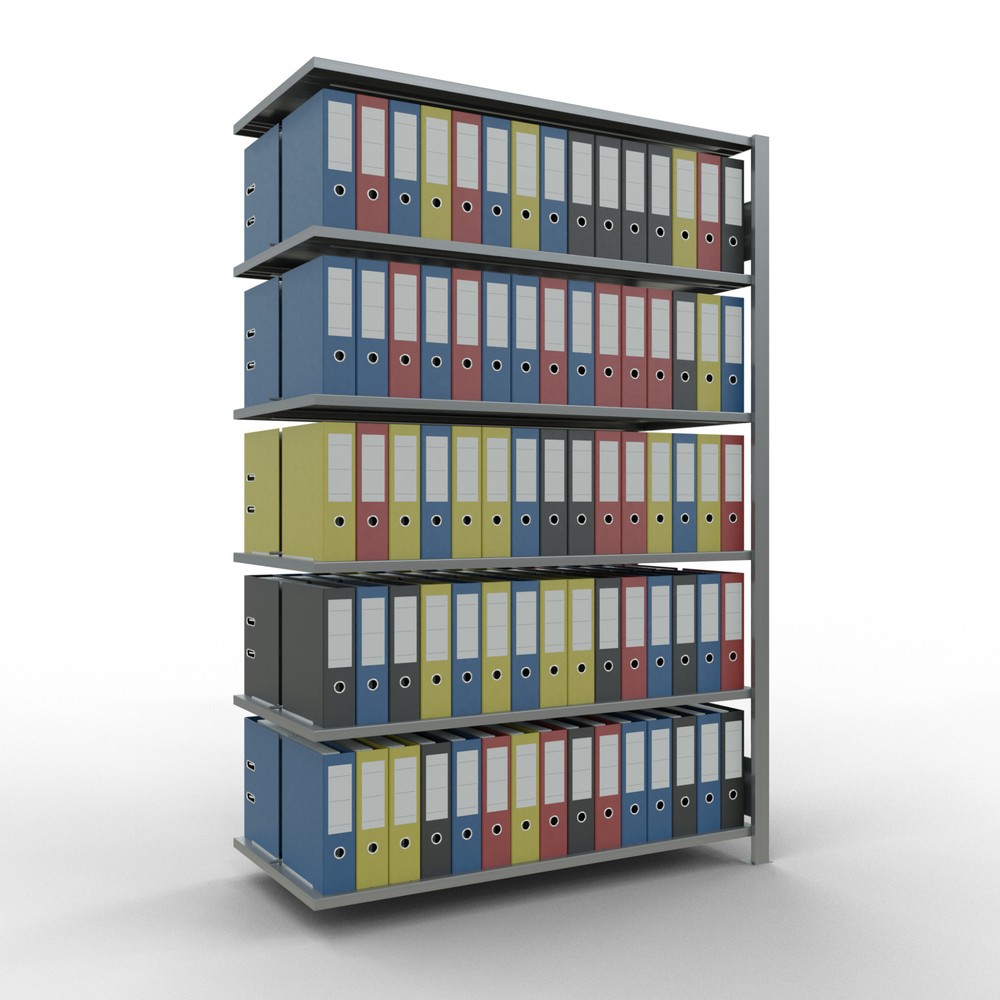 Productafbeelding nr. 2: Archiefstelling SCHULTE AV, dubbelzijdig, met middenaanslagen, VL 150 kg, hxbxd 2.000 x 1.300 x 600 mm