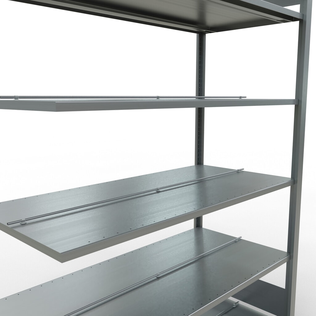Productafbeelding nr. 4: Archiefstelling SCHULTE AV, dubbelzijdig, met middenaanslagen, VL 150 kg, hxbxd 2.000 x 1.300 x 600 mm