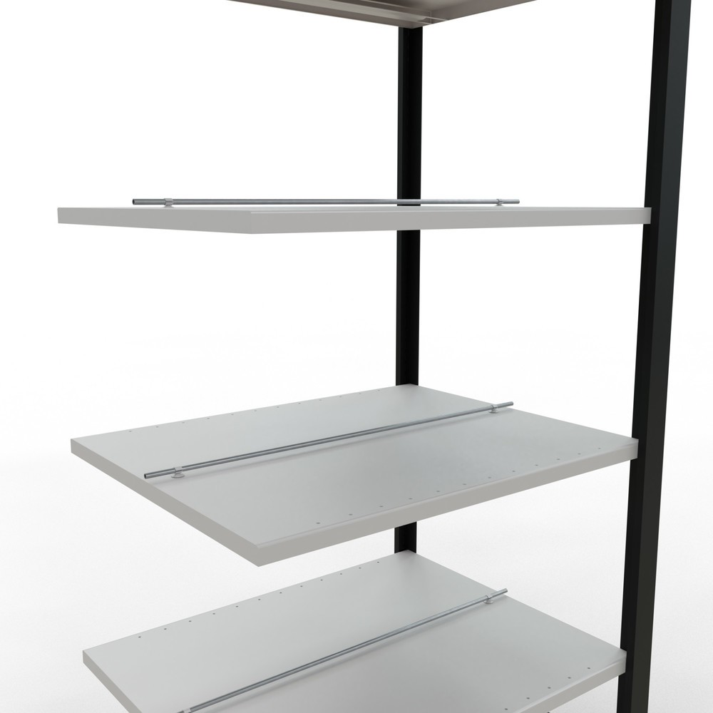 Productafbeelding nr. 4: Archiefstelling SCHULTE AV, dubbelzijdig, met middenaanslagen, VL 150 kg, zwart, hxbxd 2.000 x 750 x 600 mm
