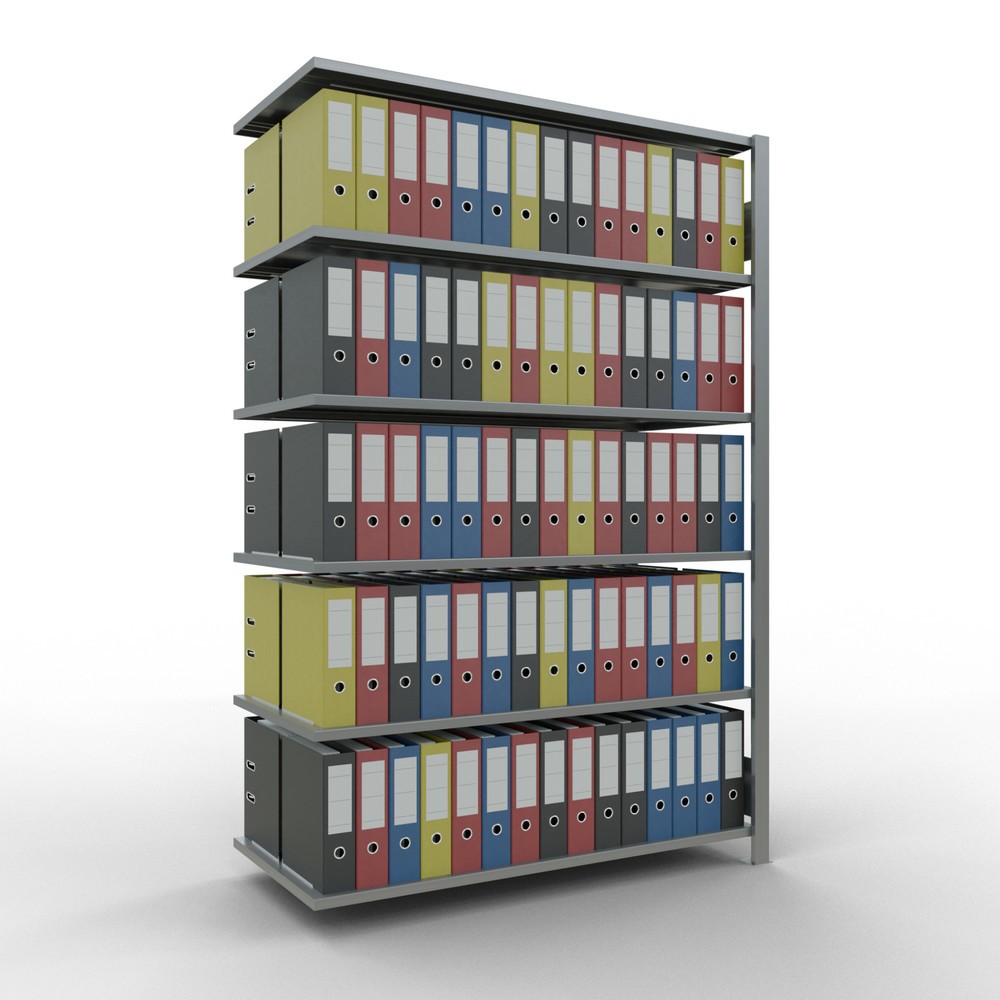 Productafbeelding nr. 2: Archiefstelling SCHULTE AV, dubbelzijdig, zonder middenaanslagen, VL 150 kg, hxbxd 2.000 x 1.300 x 600 mm
