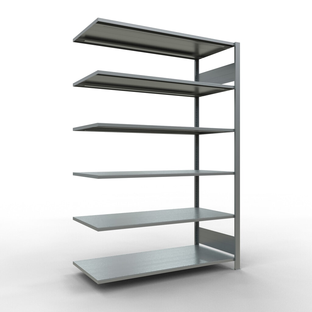 Product afbeelding: Archiefstelling SCHULTE AV, dubbelzijdig, zonder middenaanslagen, VL 150 kg, hxbxd 2.000 x 1.300 x 600 mm
