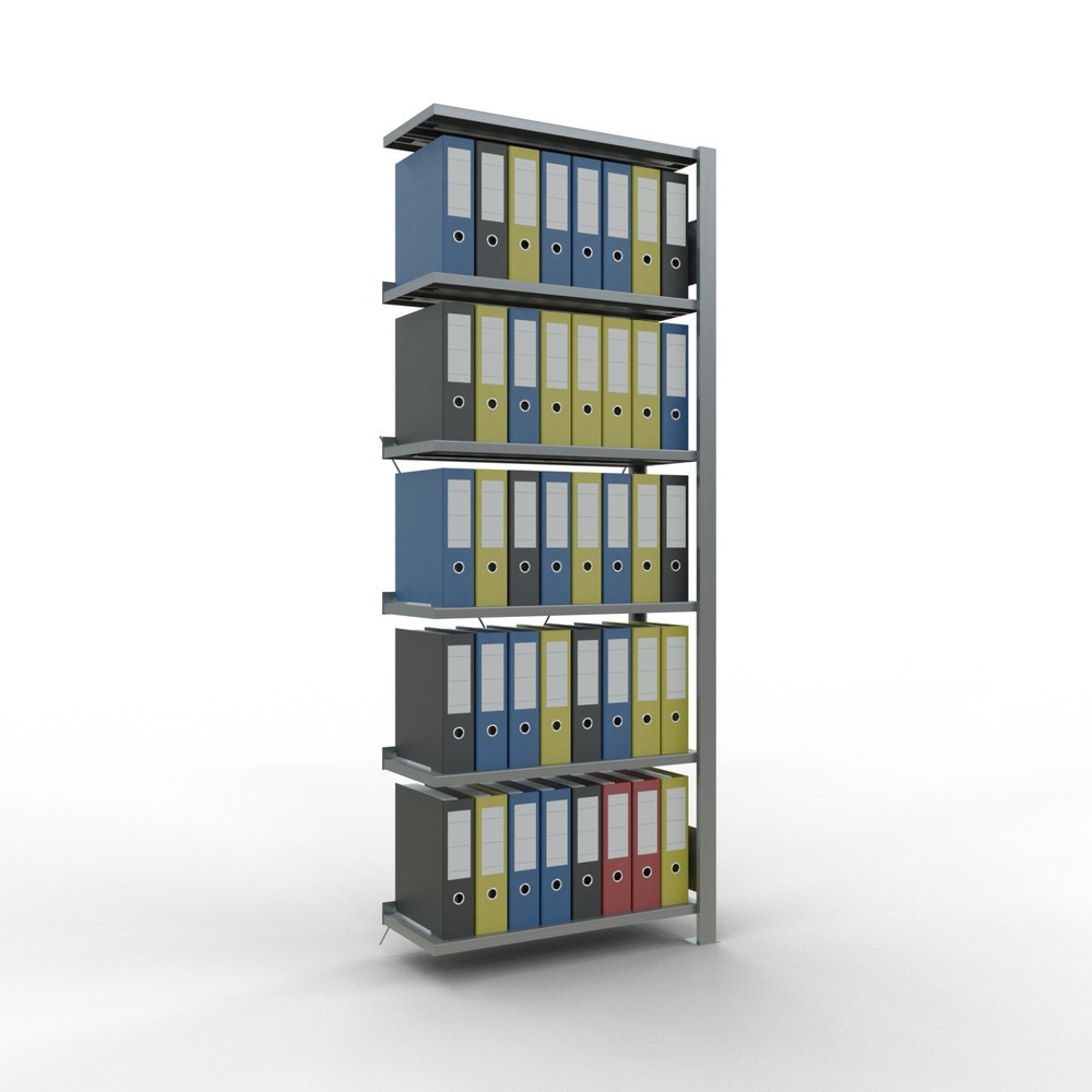 Productafbeelding nr. 3: Archiefstelling SCHULTE AV, eenzijdig, met eindaanslagen, VL 85 kg, hxbxd 2.000 x 750 x 300 mm