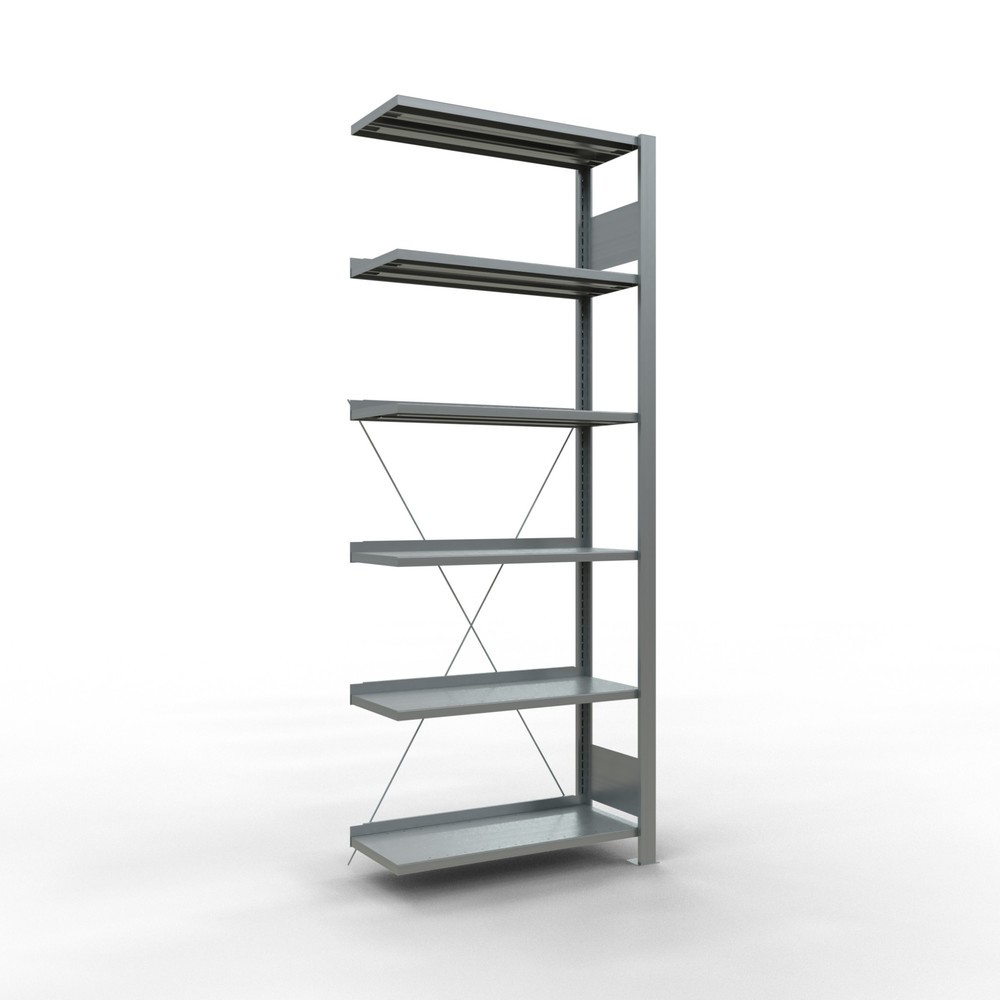 Product afbeelding: Archiefstelling SCHULTE AV, eenzijdig, met eindaanslagen, VL 85 kg, hxbxd 2.000 x 750 x 300 mm