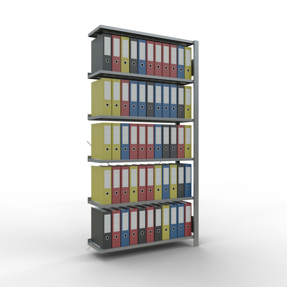 Productafbeelding nr. 2: Archiefstelling SCHULTE AV, eenzijdig, met eindaanslagen, VL 85 kg, hxbxd 2.000 x 1.000 x 300 mm