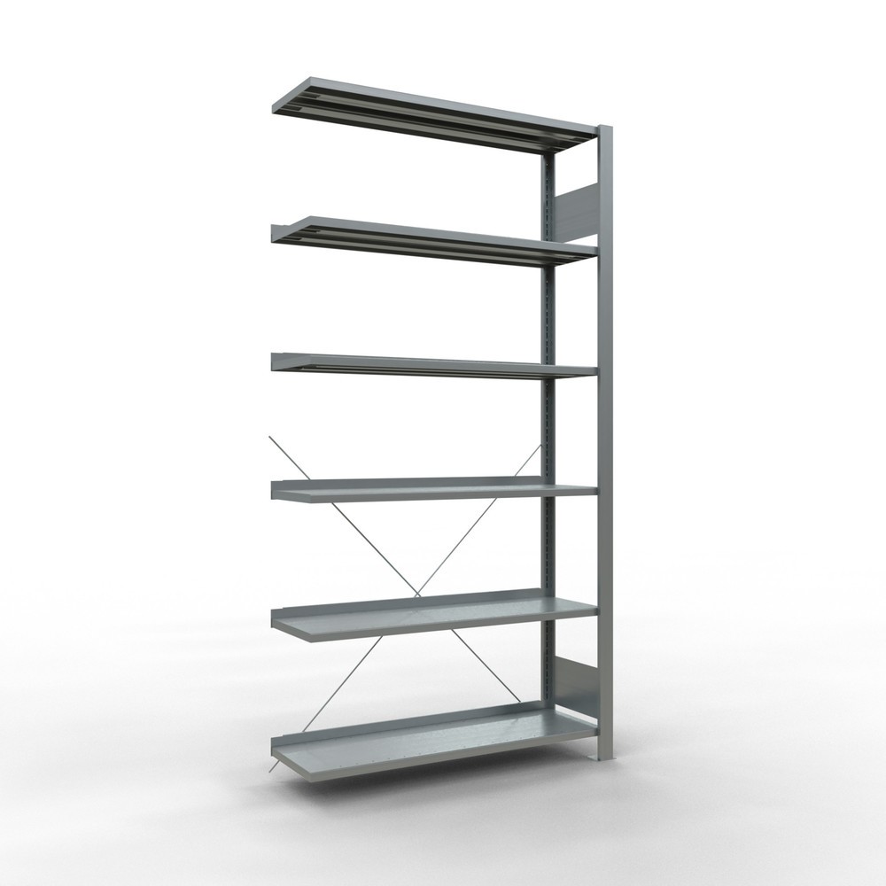 Product afbeelding: Archiefstelling SCHULTE AV, eenzijdig, met eindaanslagen, VL 85 kg, hxbxd 2.000 x 1.000 x 300 mm