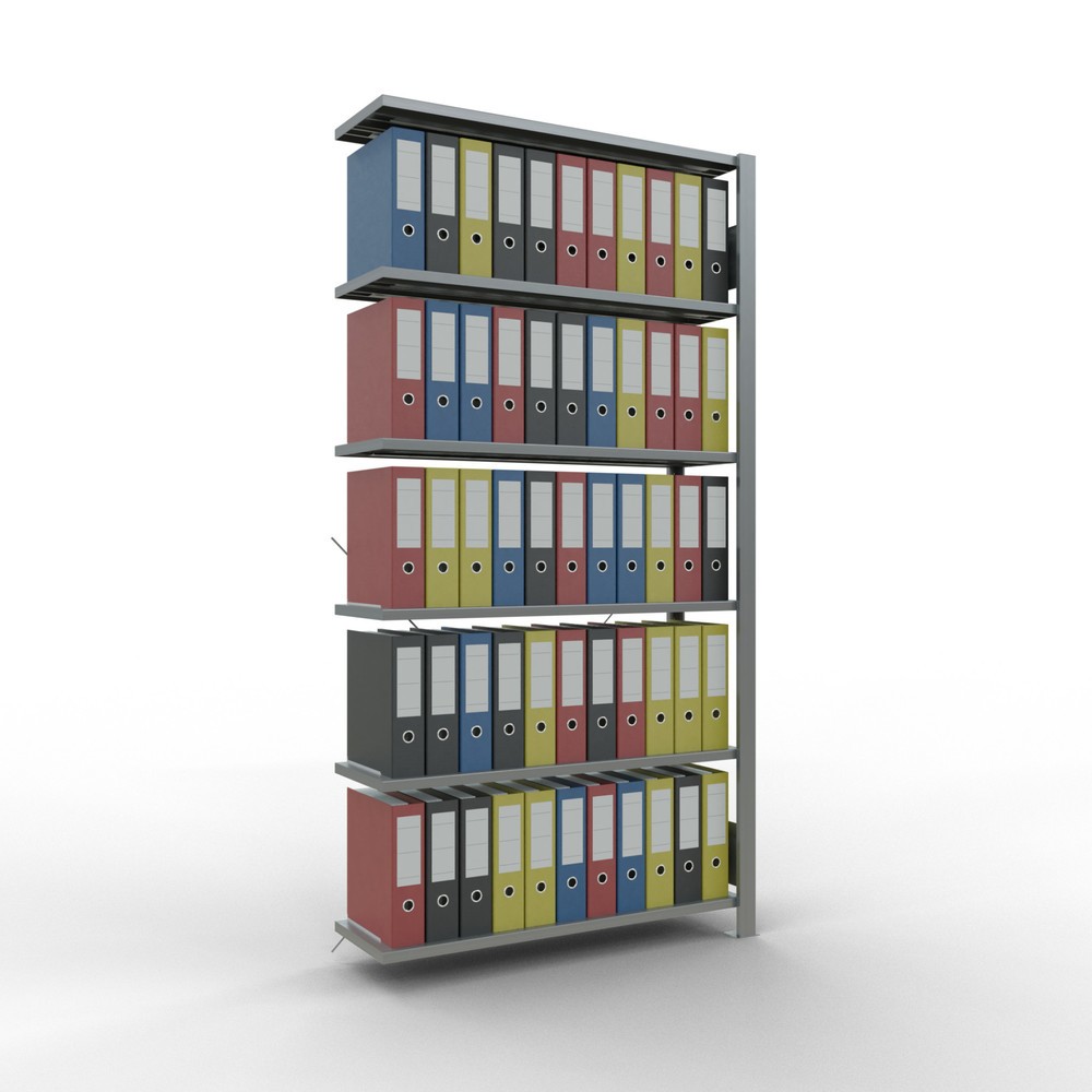 Productafbeelding nr. 2: Archiefstelling SCHULTE AV, eenzijdig, zonder eindaanslagen, VL 85 kg, hxbxd 2.000 x 1.000 x 300 mm