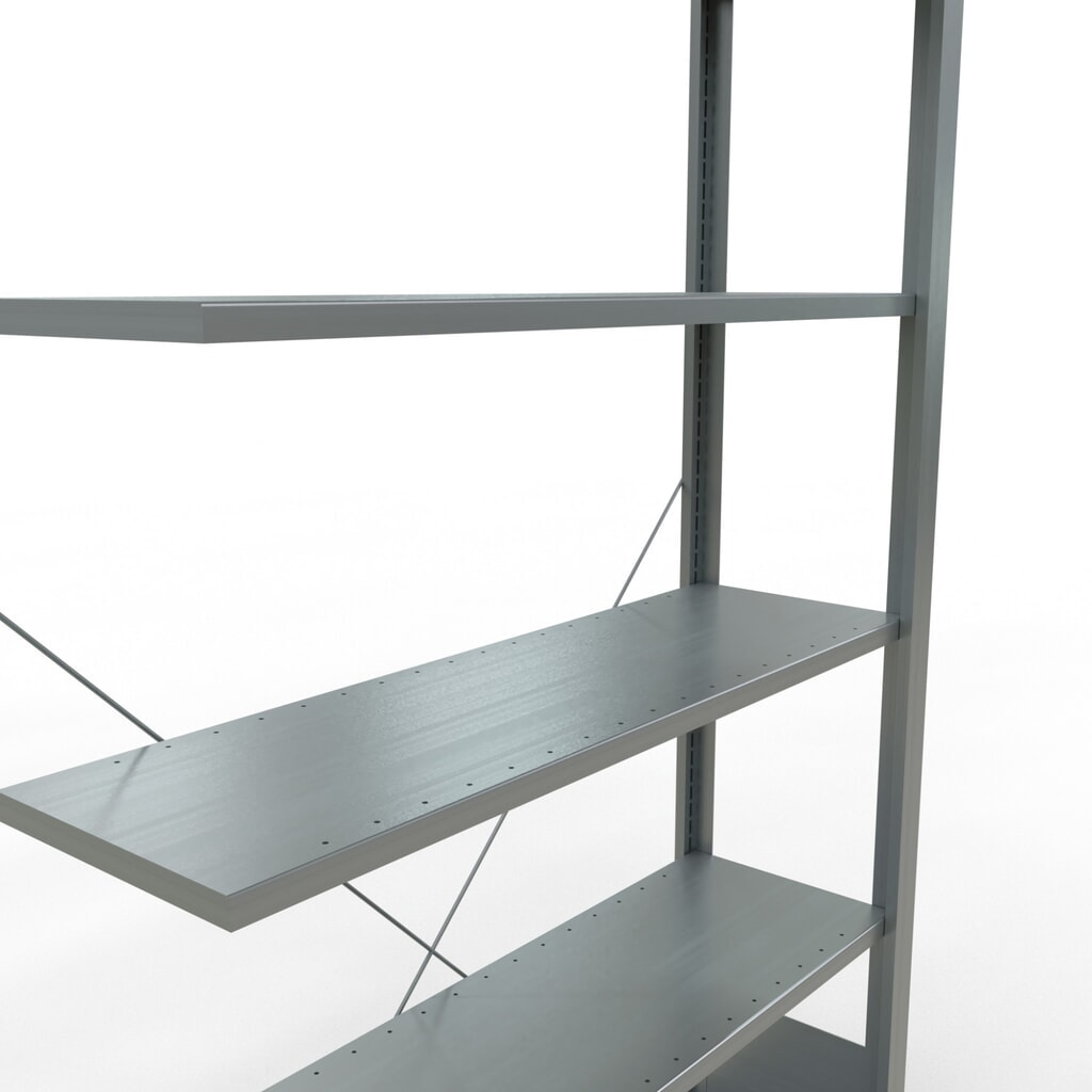 Archiefstelling SCHULTE AV, eenzijdig, zonder eindaanslagen, VL 85 kg, hxbxd 2.000 x 1.000 x 300 mm Productafbeelding nr. 4: Archiefstelling SCHULTE AV, eenzijdig, zonder eindaanslagen, VL 85 kg, hxbxd 2.000 x 1.000 x 300 mm