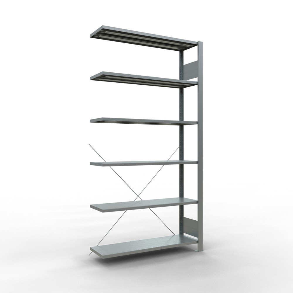 Product afbeelding: Archiefstelling SCHULTE AV, eenzijdig, zonder eindaanslagen, VL 85 kg, hxbxd 2.000 x 1.000 x 300 mm