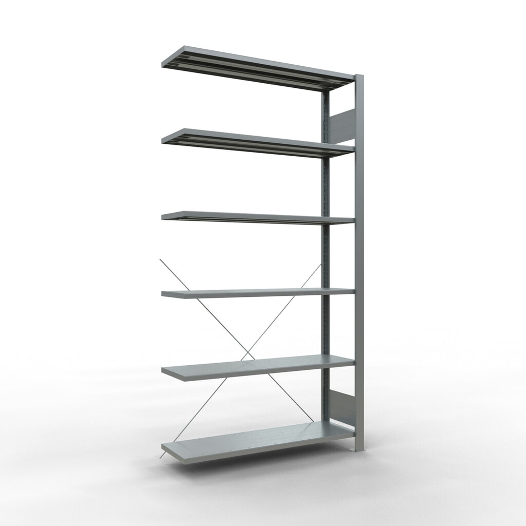 Product afbeelding: Archiefstelling SCHULTE AV, eenzijdig, zonder eindaanslagen, VL 85 kg, hxbxd 2.000 x 1.000 x 300 mm