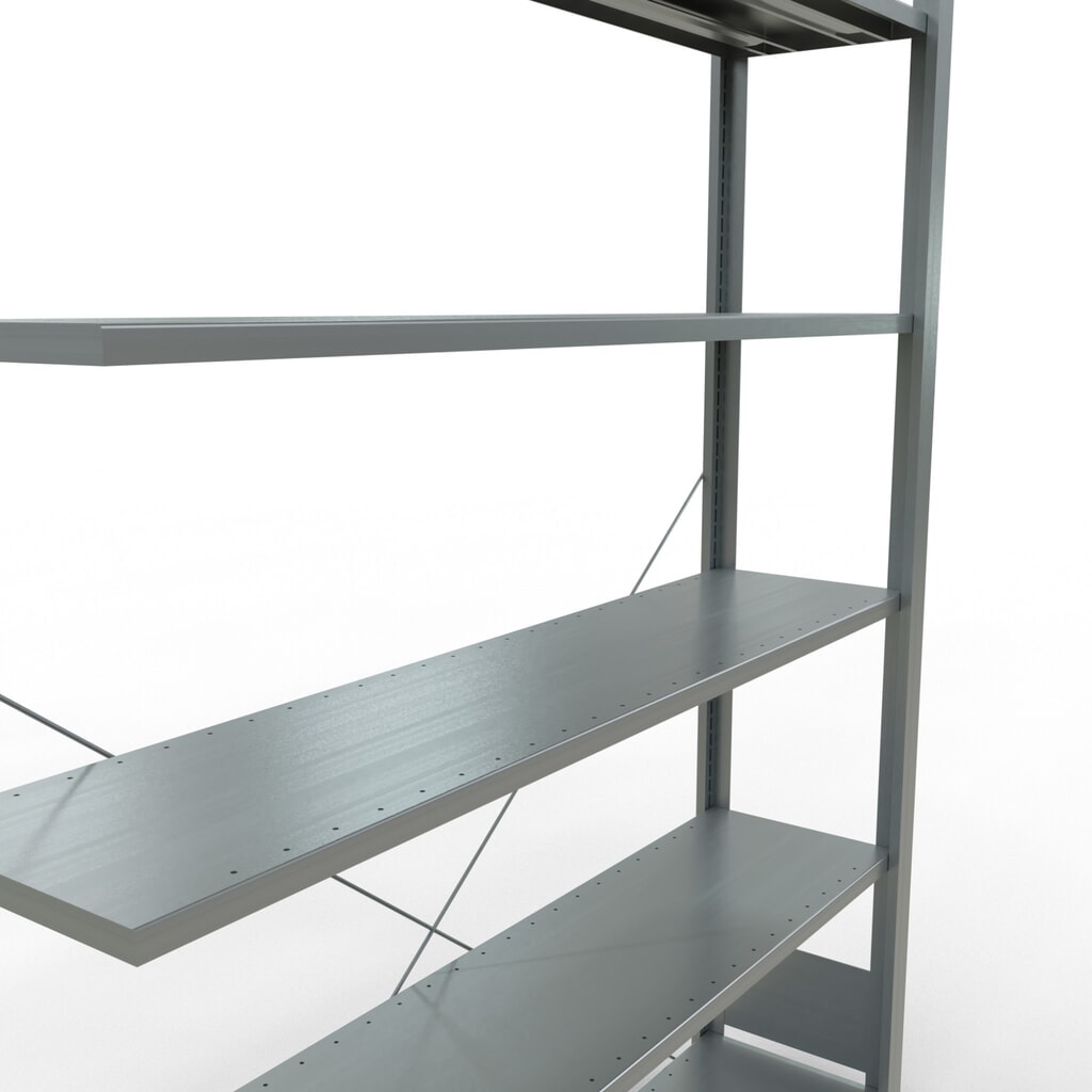 Archiefstelling SCHULTE AV, eenzijdig, zonder eindaanslagen, VL 85 kg, hxbxd 2.000 x 1.300 x 300 mm Productafbeelding nr. 4: Archiefstelling SCHULTE AV, eenzijdig, zonder eindaanslagen, VL 85 kg, hxbxd 2.000 x 1.300 x 300 mm