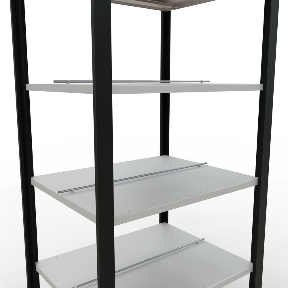 Productafbeelding nr. 4: Archiefstelling SCHULTE BV, dubbelzijdig, met middenaanslagen, VL 150 kg, zwart, hxbxd 2.000 x 750 x 600 mm