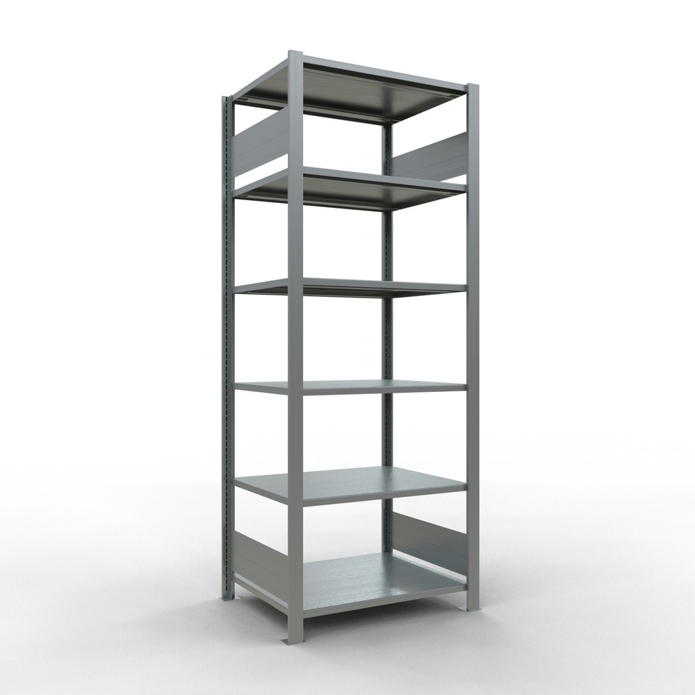Product afbeelding: Archiefstelling SCHULTE BV, dubbelzijdig, zonder middenaanslagen, VL 150 kg, hxbxd 2.000 x 750 x 600 mm