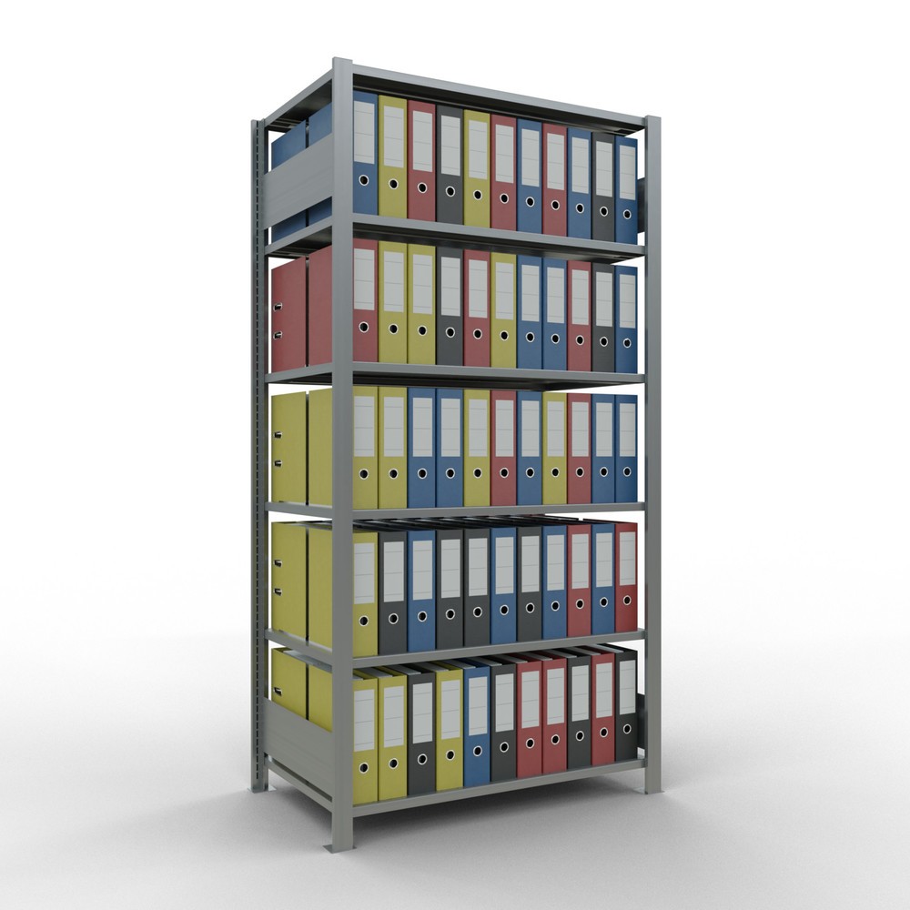 Productafbeelding nr. 3: Archiefstelling SCHULTE BV, dubbelzijdig, zonder middenaanslagen, VL 150 kg, hxbxd 2.000 x 1.000 x 600 mm