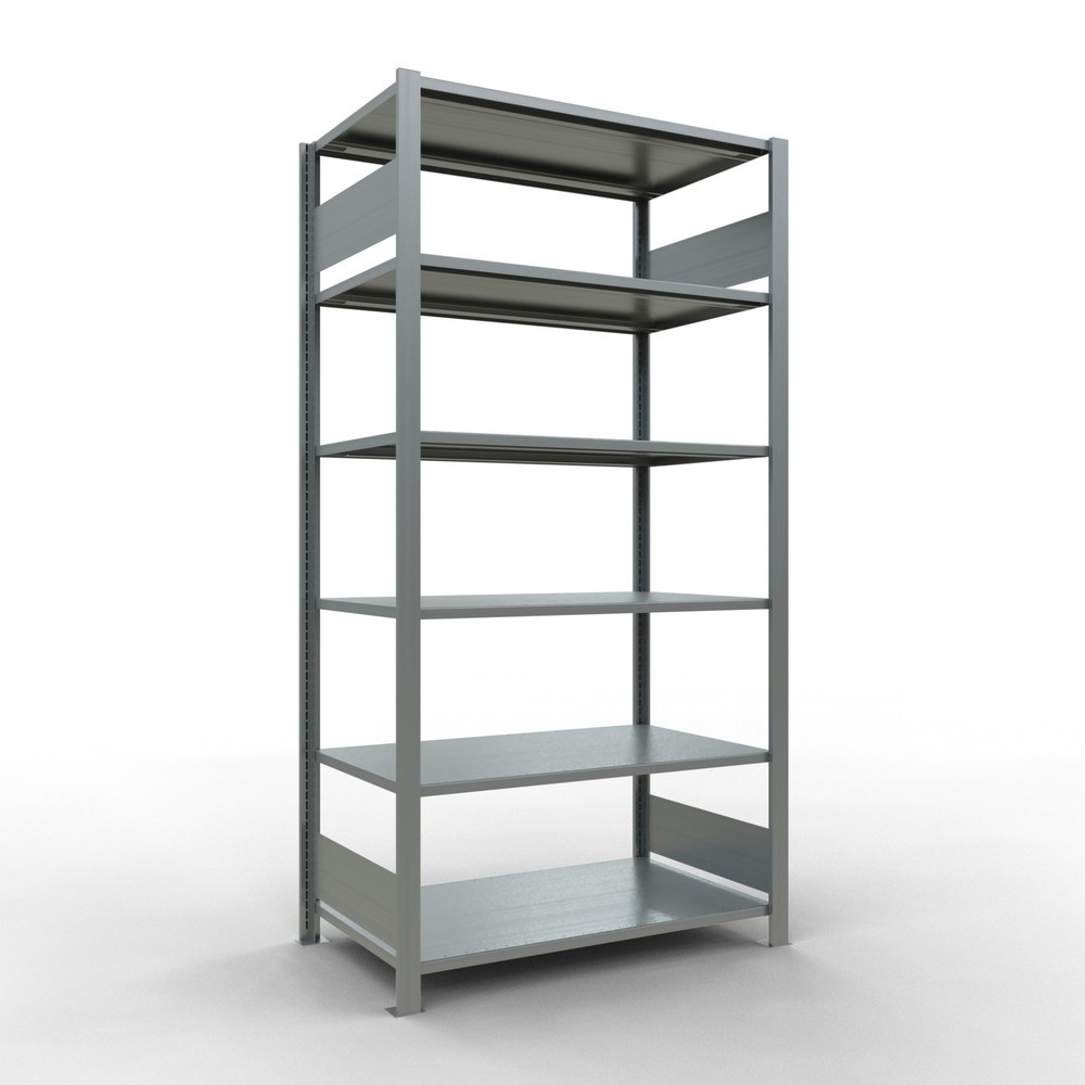 Product afbeelding: Archiefstelling SCHULTE BV, dubbelzijdig, zonder middenaanslagen, VL 150 kg, hxbxd 2.000 x 1.000 x 600 mm
