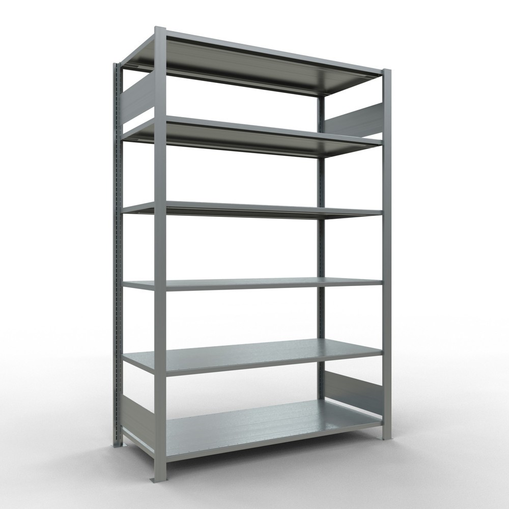 Product afbeelding: Archiefstelling SCHULTE BV, dubbelzijdig, zonder middenaanslagen, VL 150 kg, hxbxd 2.000 x 1.300 x 600 mm