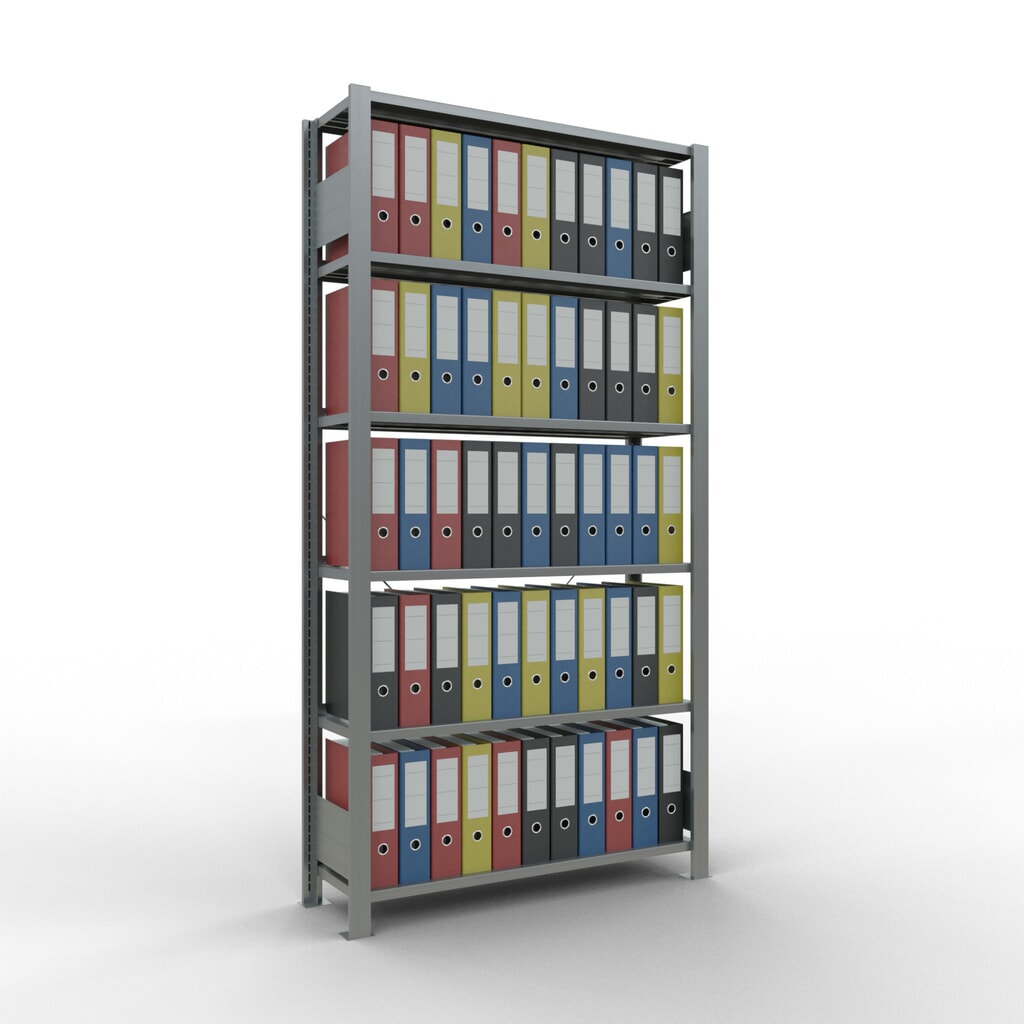 Archiefstelling SCHULTE BV, eenzijdig, met eindaanslagen, VL 85 kg, hxbxd 2.000 x 1.000 x 300 mm Productafbeelding nr. 2: Archiefstelling SCHULTE BV, eenzijdig, met eindaanslagen, VL 85 kg, hxbxd 2.000 x 1.000 x 300 mm