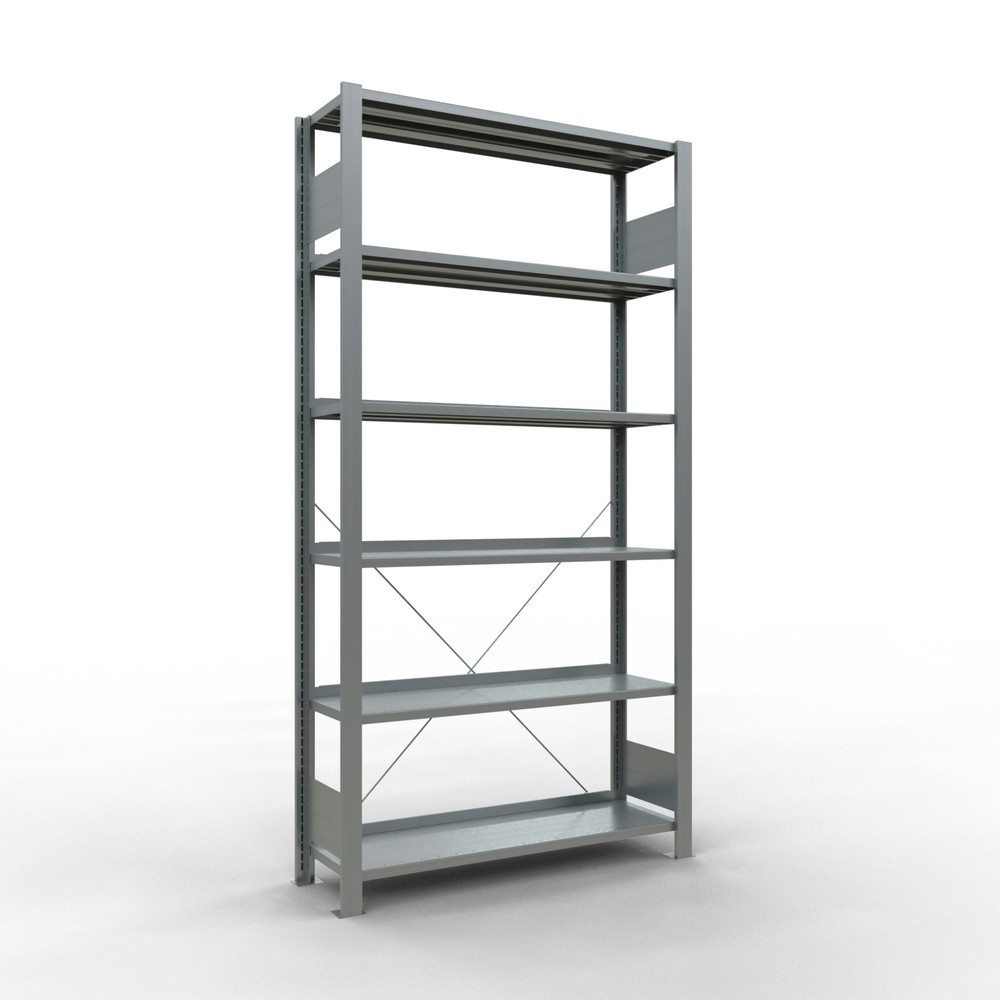 Product afbeelding: Archiefstelling SCHULTE BV, eenzijdig, met eindaanslagen, VL 85 kg, hxbxd 2.000 x 1.000 x 300 mm