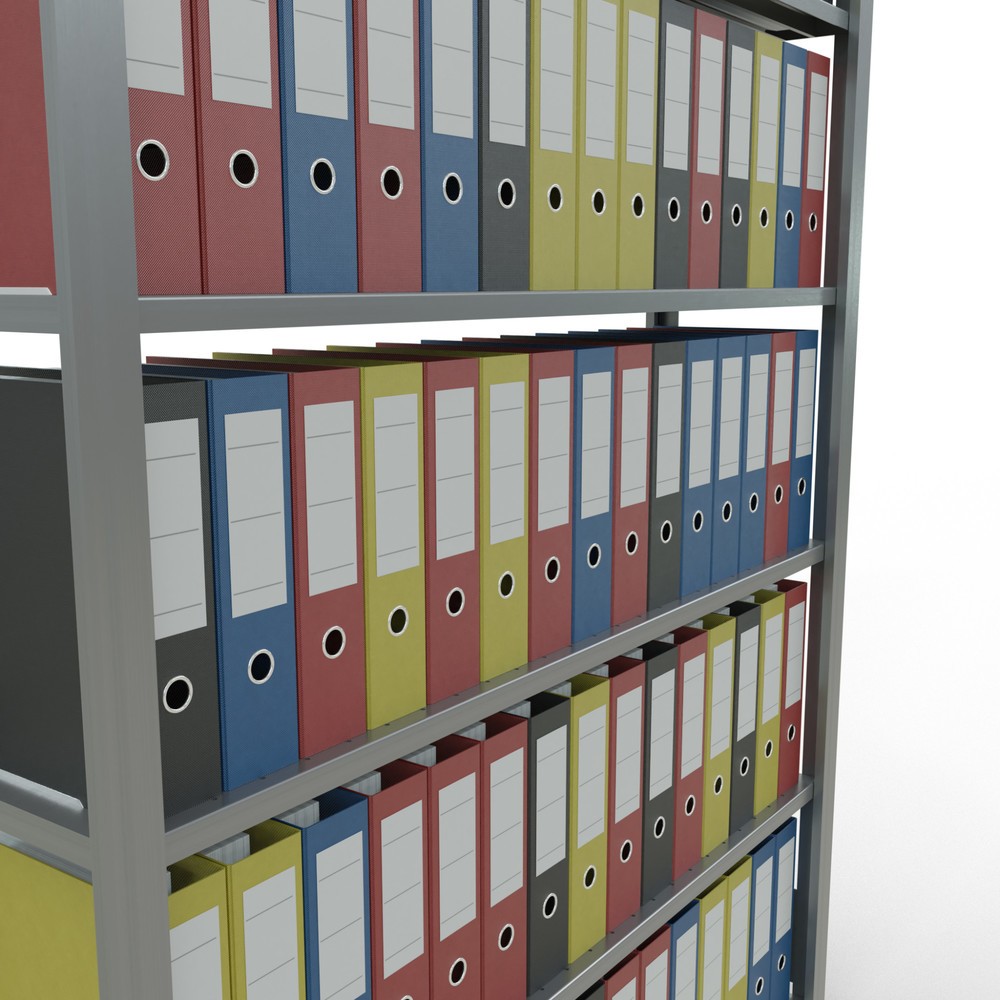 Productafbeelding nr. 3: Archiefstelling SCHULTE BV, eenzijdig, met eindaanslagen, VL 85 kg, hxbxd 2.000 x 1.300 x 300 mm